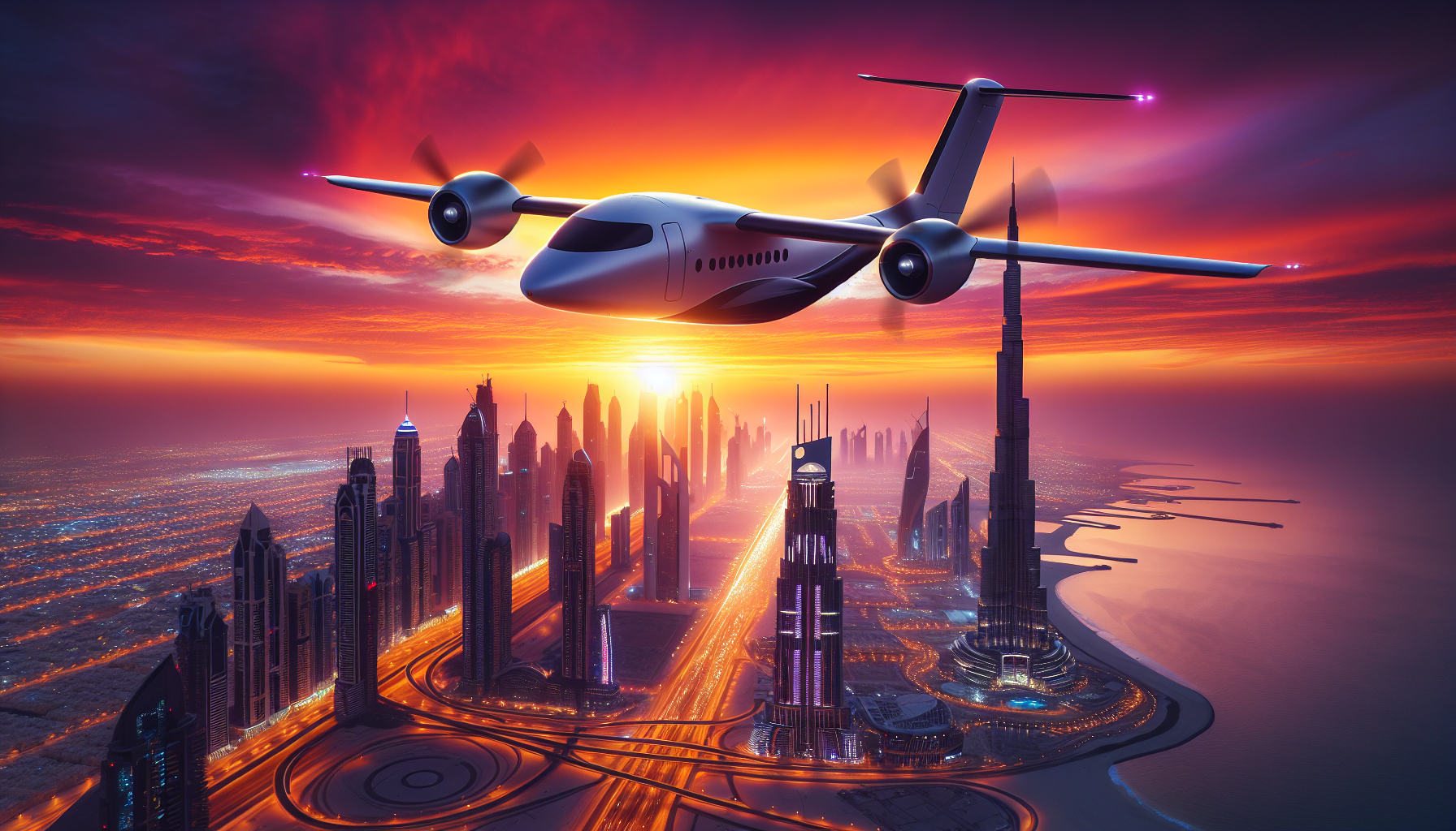 दुबई आसमान में: 2025 का एयर शो eVTOL विमानों की उपस्थिति के साथ